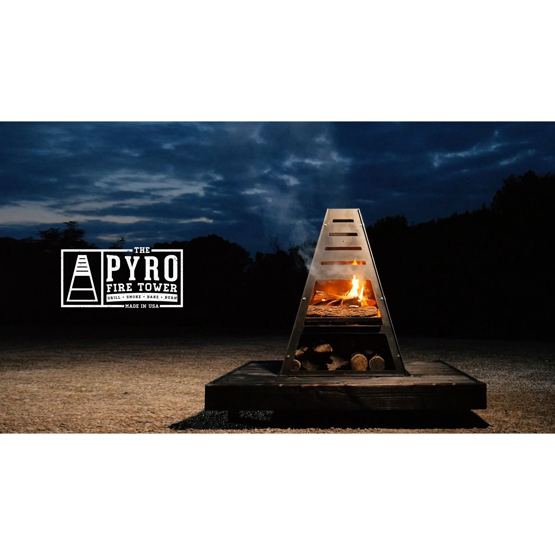 Pyro Tower Metal Chiminea - Image 5