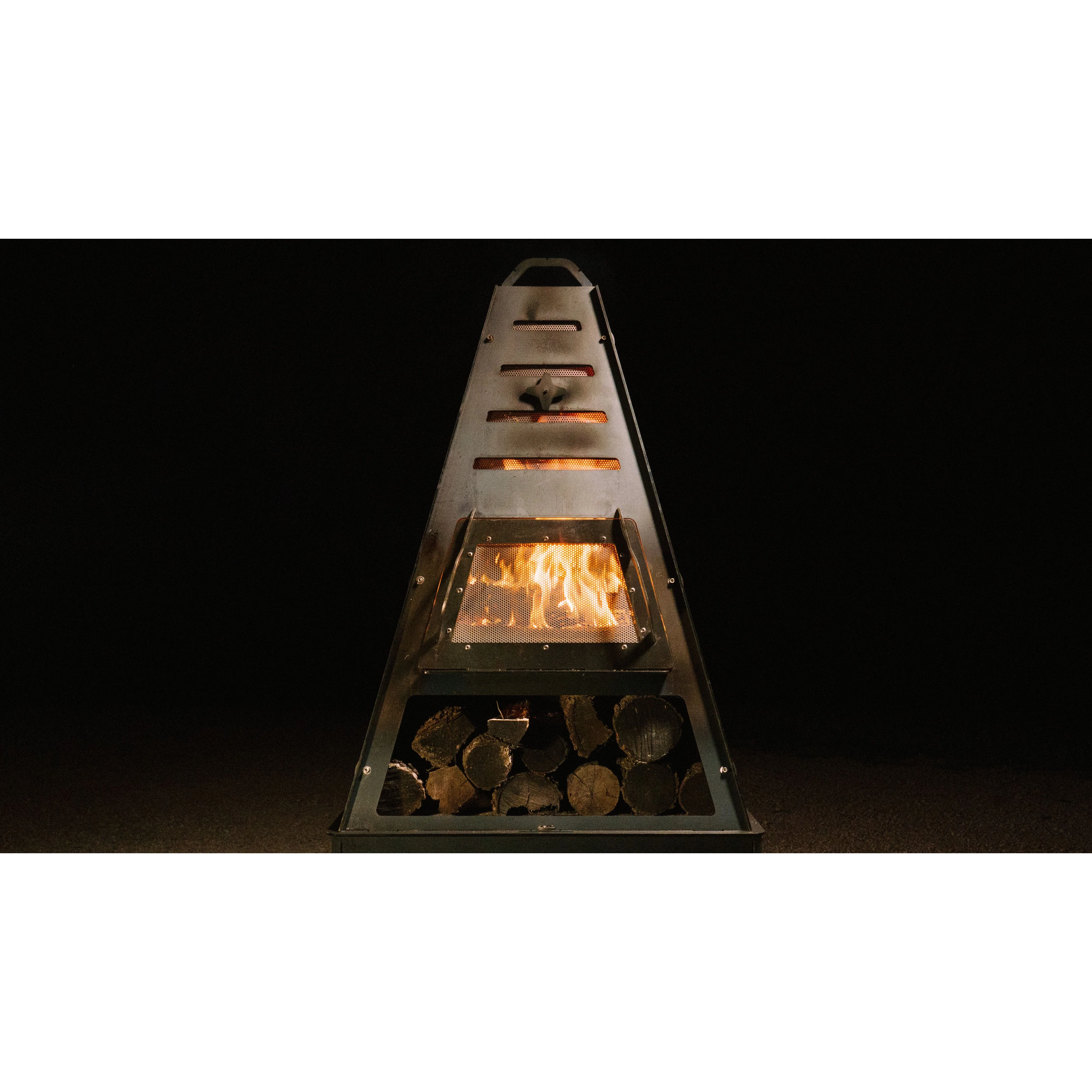 Pyro Tower Metal Chiminea - Image 6