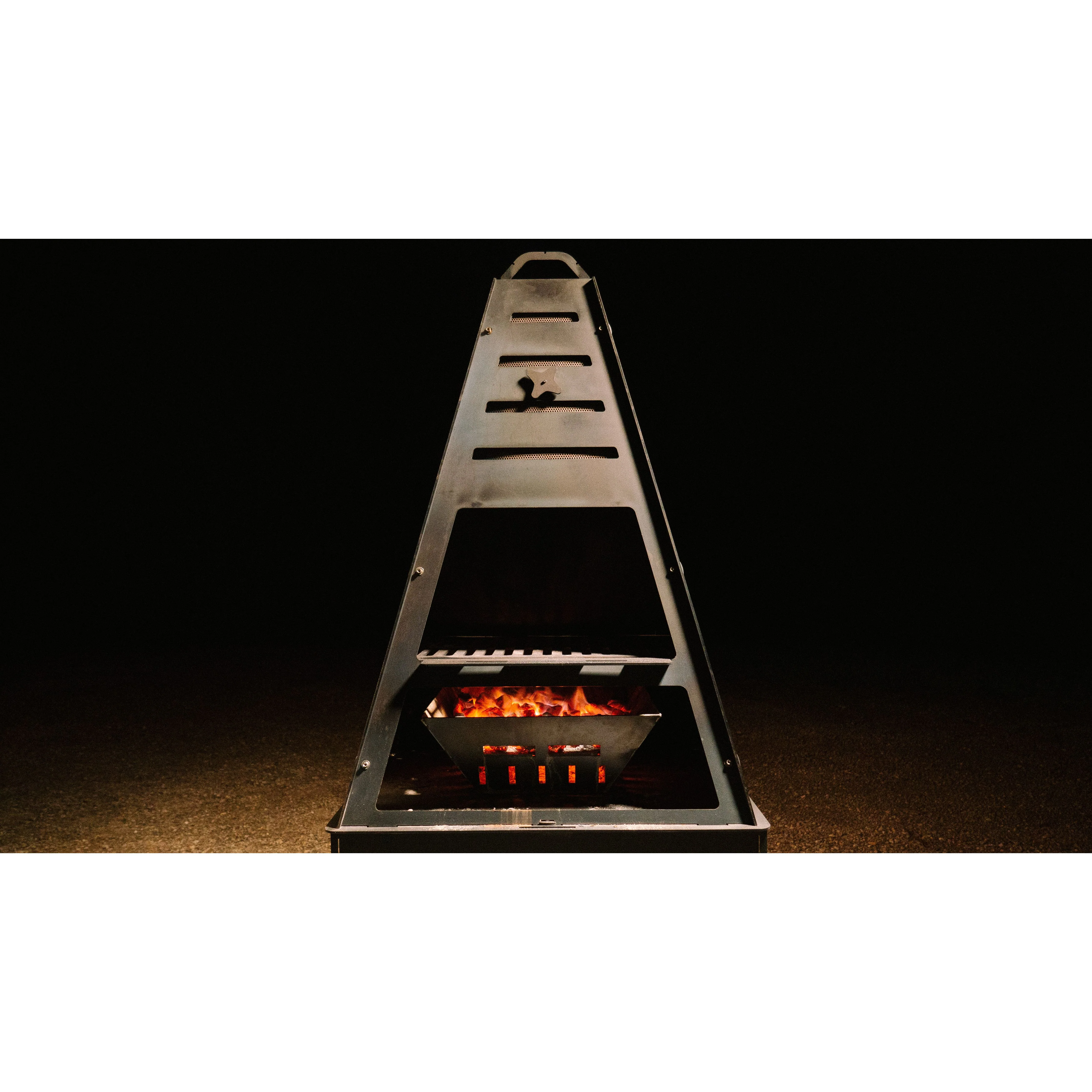 Pyro Tower Metal Chiminea - Image 7